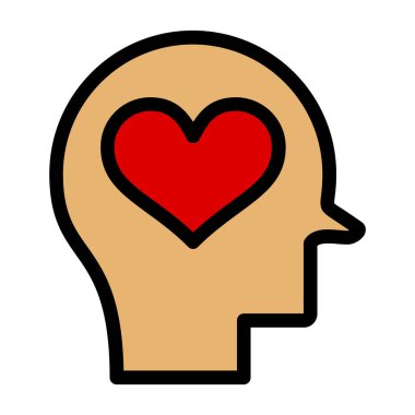 yaratıcı aşk kalp simgesi