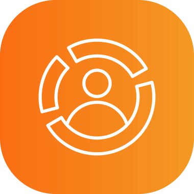 Seo simgesi dijital pazarlamasının vektör illüstrasyonu