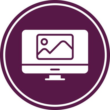 Seo simgesinin vektör illüstrasyonu