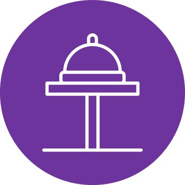 Gıda simgesinin vektör illüstrasyonu