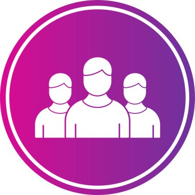 İnsan simgesinin vektör illüstrasyonu