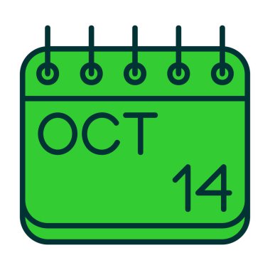 Takvim simgesi vektör illüstrasyonu