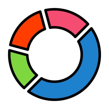 Pasta çizelgesi. Basit tasarım