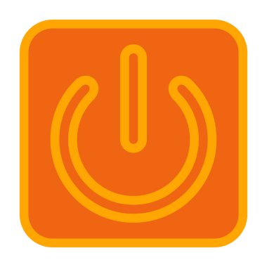 güç düğmesi vektör illüstrasyonu