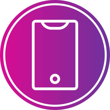 Kişisel ve ticari kullanım için vektör akıllı telefon simgesi.