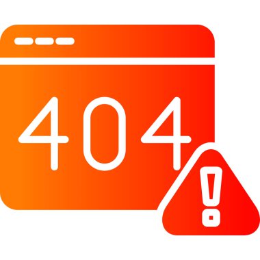 4 0 0 0 hata simgesi. Vektör. düz biçim.