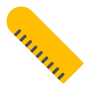 Soyut arkaplanda kalem simgesi izole edildi