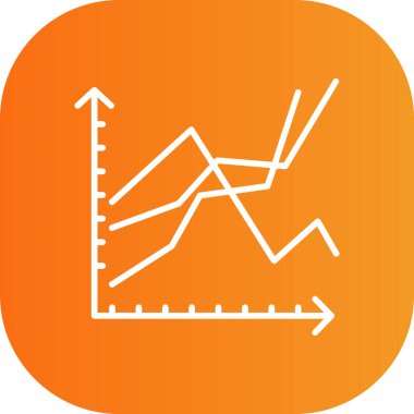 İş ve finans simgesinin vektör illüstrasyonu