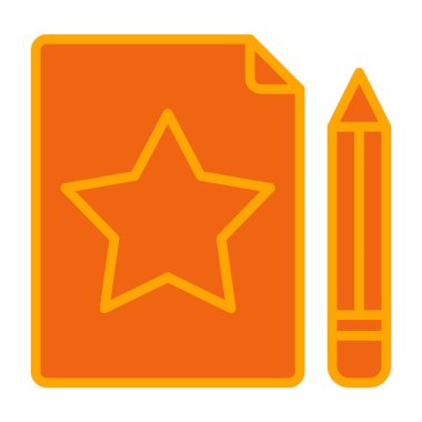 Kitap. Web simgesi basit illüstrasyon