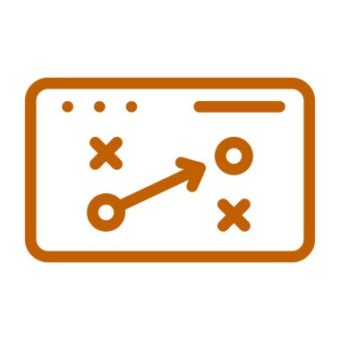 çubuk şeması ince çizgi vektör simgesi