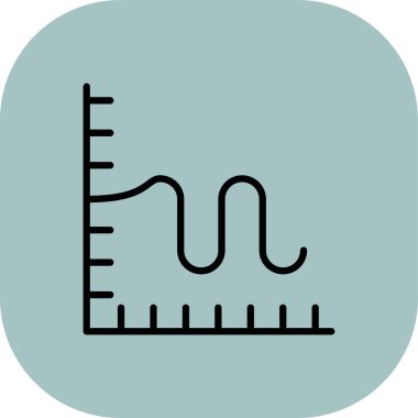 Web ve mobil arayüz renkli çizgi simgeleri.