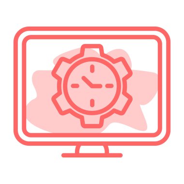 seo modern simgesinin vektör illüstrasyonu