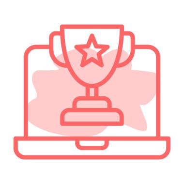 Ödül. Web simgesi basit illüstrasyon