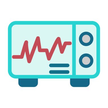 Tıbbi ve sağlık hizmetleri renkli vektör simgesi.