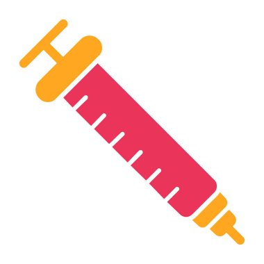 Enjeksiyon ikonu vektör illüstrasyonu