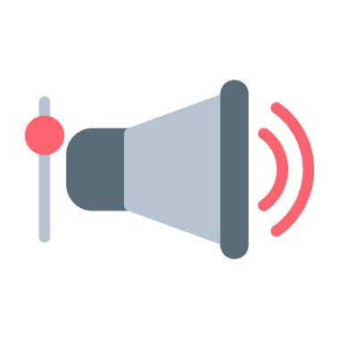 hoparlör vektör illüstrasyonu