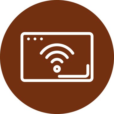 vektör dizüstü simgesi illüstrasyonu