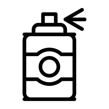 Pil hattı ikon vektörü. Güç kaynağı işareti. izole edilmiş çizgi simgesi siyah illüstrasyon