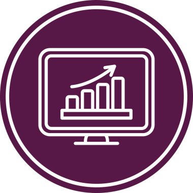 seo modern simgesinin vektör illüstrasyonu