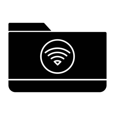 illustration vector graphic of wallet icon template design