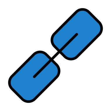 Mavi beyaz karikatür bir çift lastik çizme