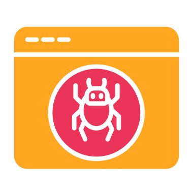 Kolayca değiştirebilen ya da düzenleyebilen hata vektörü simgesi