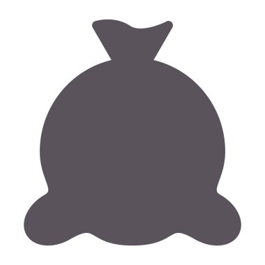 Banka simgesi. Düz tasarım stili.