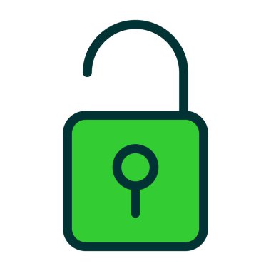 kilit vektör resimlemesini kilitle