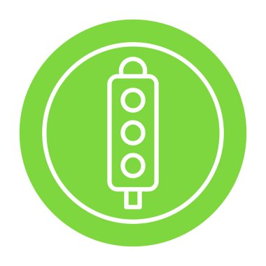 Pil. Web simgesi basit illüstrasyon