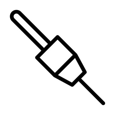 boya fırçası simgesi, vektör illüstrasyonu