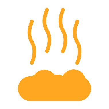 Sıcak dumanlı sıcak bulut