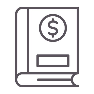 Para ikonu. Basit resimleme