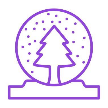 Ağaç. Web simgesi basit illüstrasyon