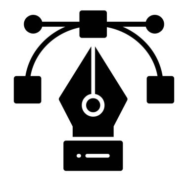 vinç simgesi vektör illüstrasyonu