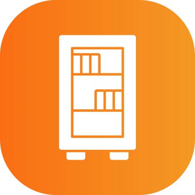 Kitap. Web simgesi basit illüstrasyon