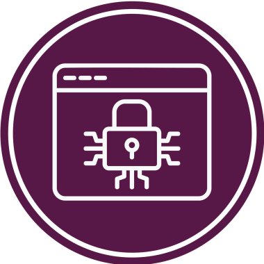 Modern b 'nin vektör illüstrasyonu bilgisayarın simgesinden yoksun