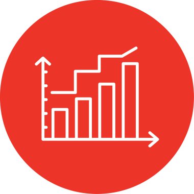 çubuk çizelgesi vektör illüstrasyonu