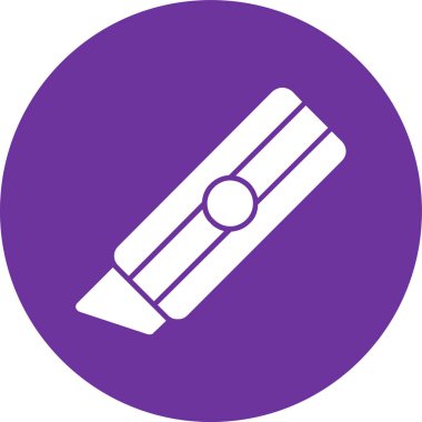 Kalem. Web simgesi basit illüstrasyon