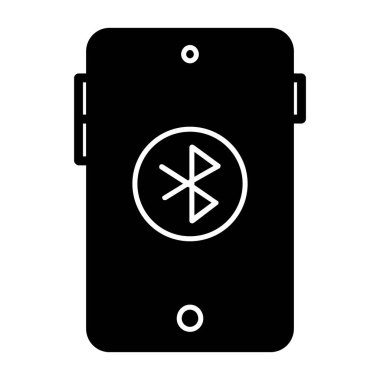 Bluetooth web simgesi, vektör çizim