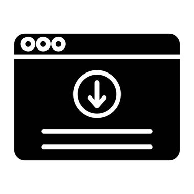 Ağ simgesi. vektör illüstrasyonu