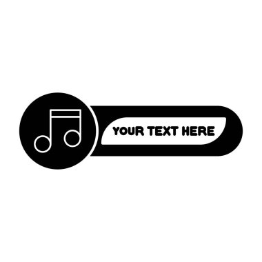 ses simgesi vektör çizim şablonu tasarım vektörü