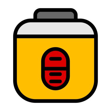 pil vektör illüstrasyonu