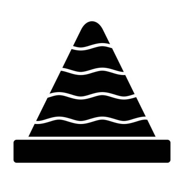 piramit simgesi vektör çizimi