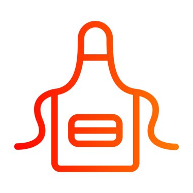 Alışveriş sepeti ikonu. Vektör illüstrasyon biçimi simge, turuncu renk, beyaz arkaplan.