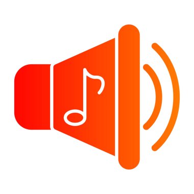 ses hoparlörü simgesi, vektör illüstrasyonu