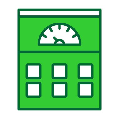 Modern simgenin vektör illüstrasyonu