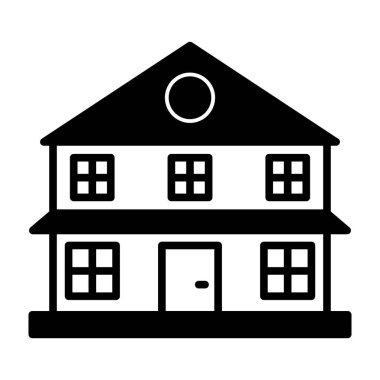 ev simgesi vektör illüstrasyonu