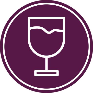 Cam. Web simgesi basit illüstrasyon