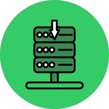 seo modern simgesinin vektör illüstrasyonu