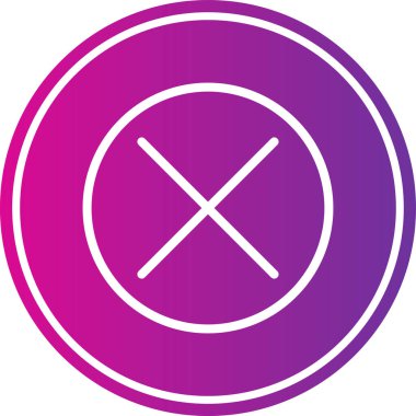 Bir haçın vektör illüstrasyonu